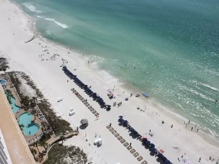 View of the Beach (and your chairs)